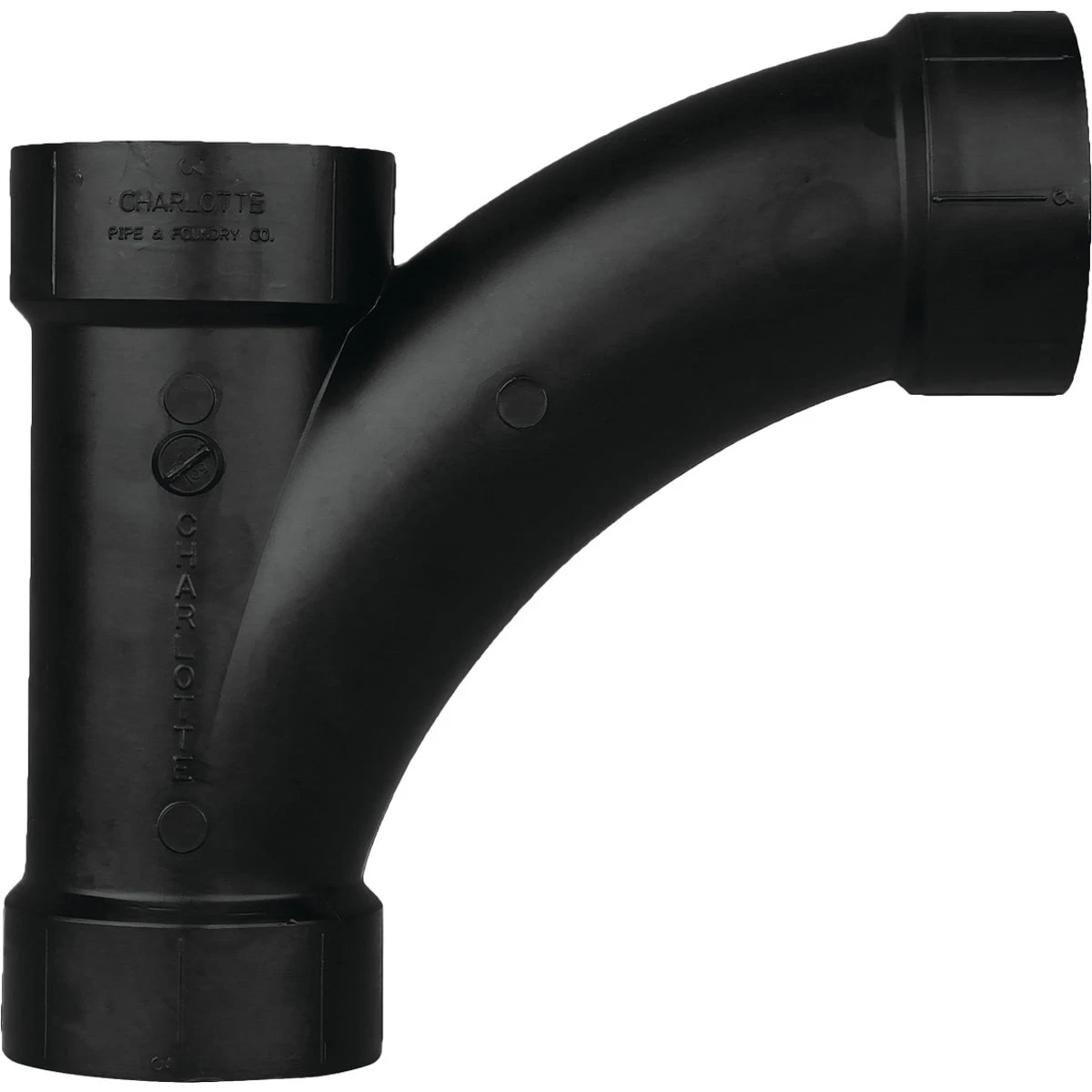 ABS/DWV Long Turn Tee Wye, 1-1/2 In.