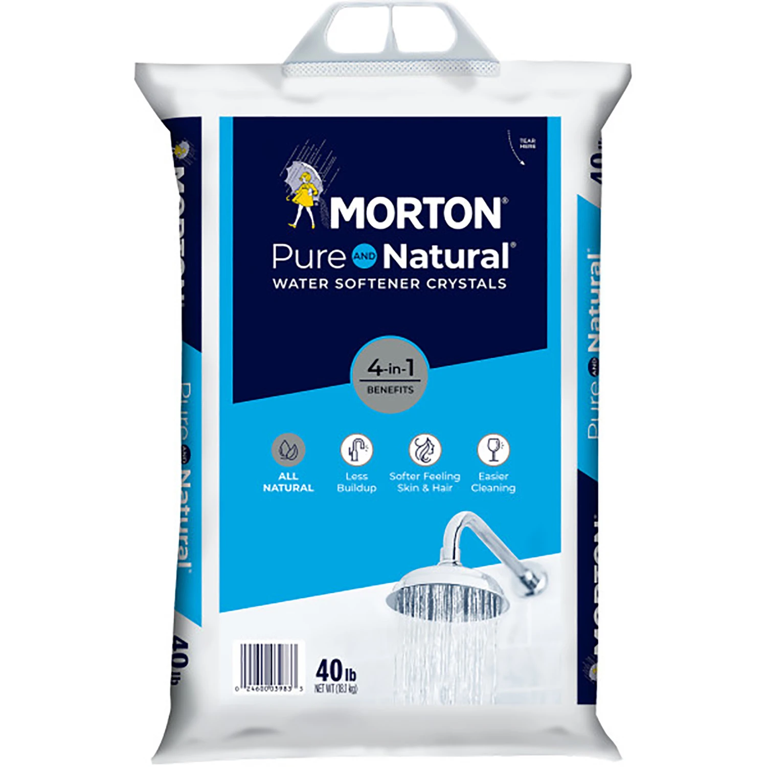 Pure & Natural Water Softening Crystals, 40 Lbs.