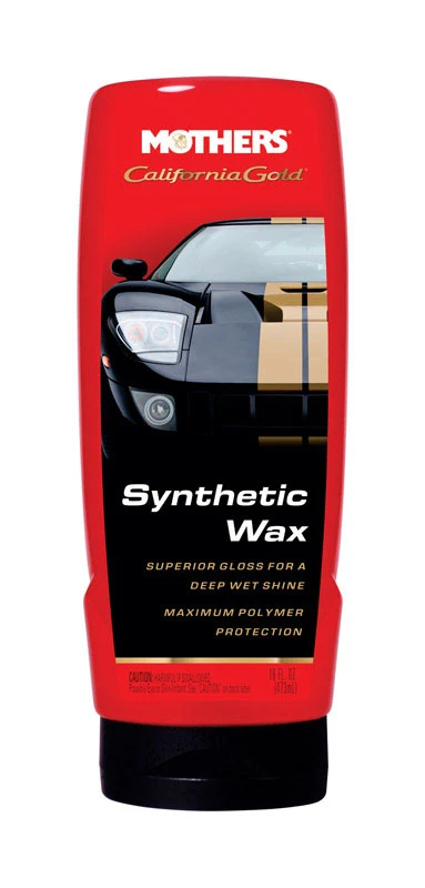 California Gold Liquid Synthetic Wax, 16 oz.