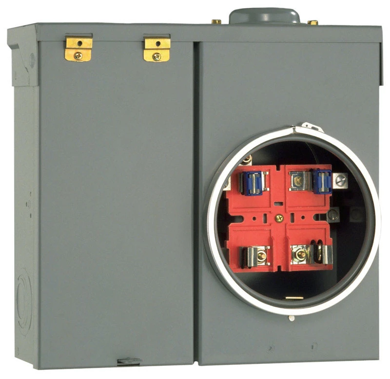 100-Amp Meter Socket Load Center