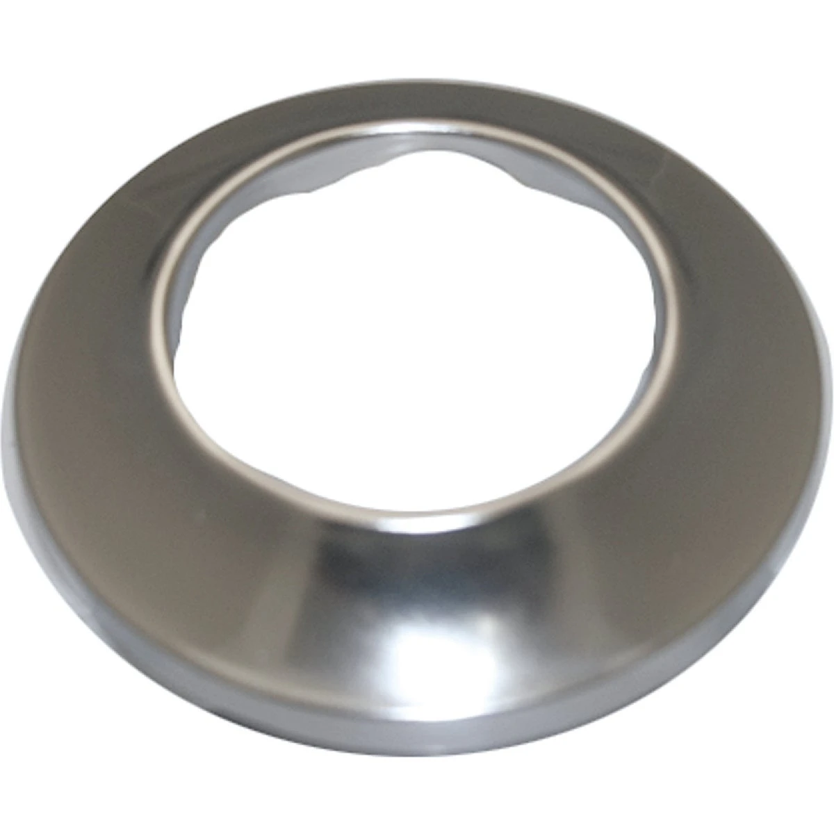 Sure Grip, Chrome Plated Shallow Flange, Fits 1-1/2 In. Outside Diameter Tubing