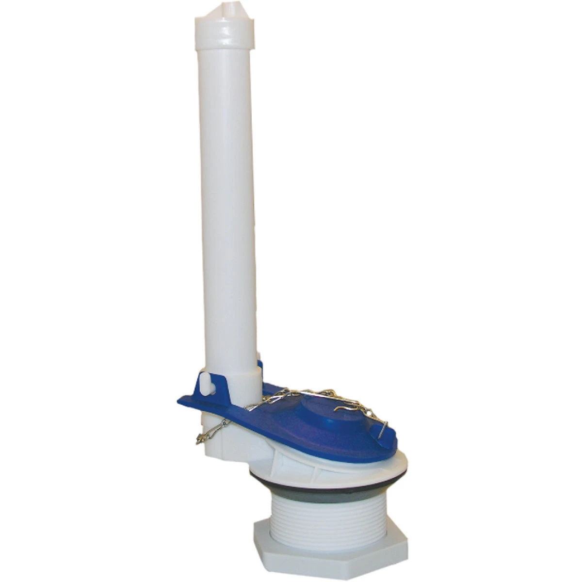 Tank Flush Valve with Flapper & Chain, Plastic, 2 In.