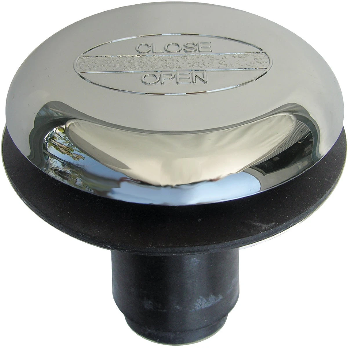 Bathtub, 1-1/2 In. Shoe Strainer With Tip Toe Style Stopper Chrome Plated