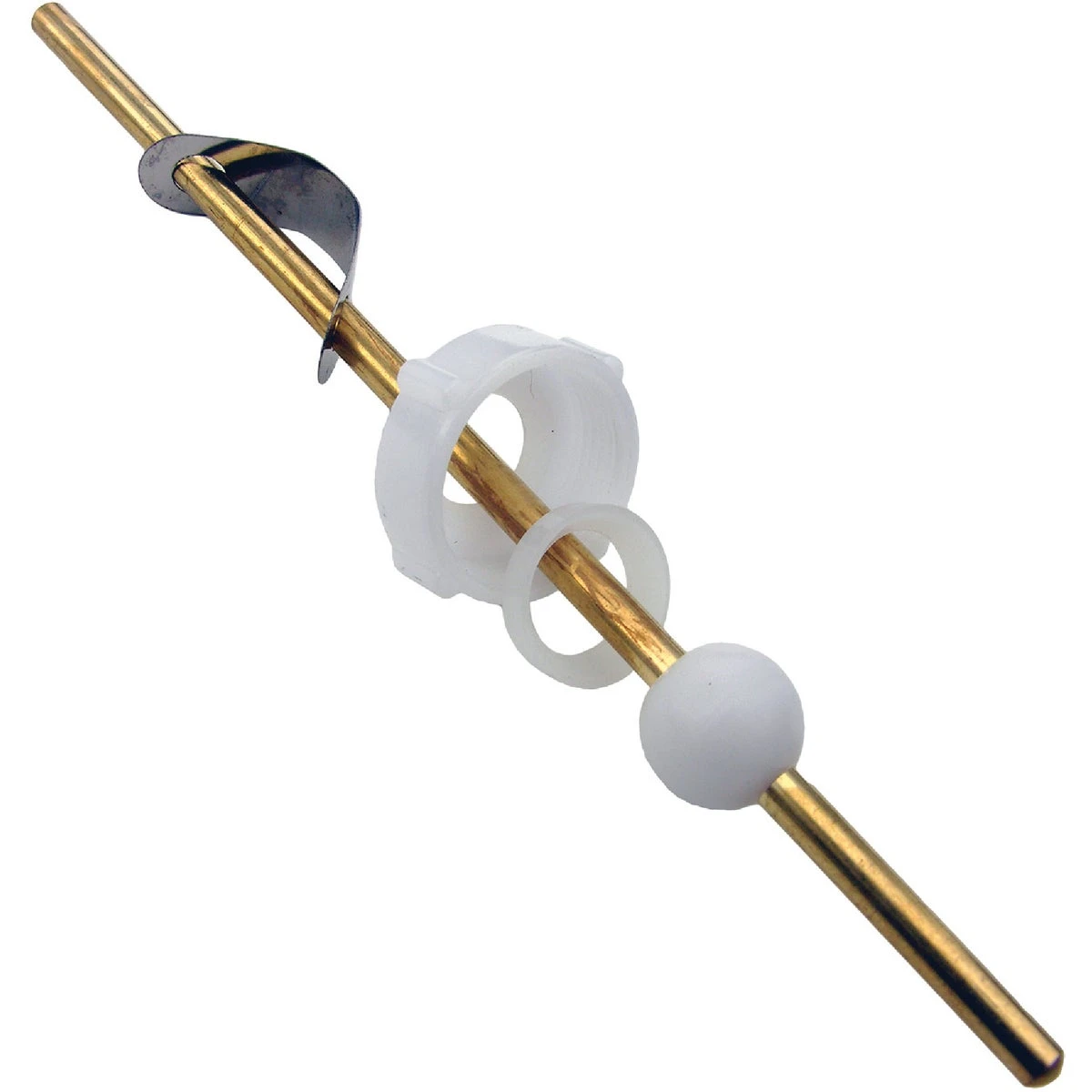 Horizontal Faucet Pop-Up Rod Assembly