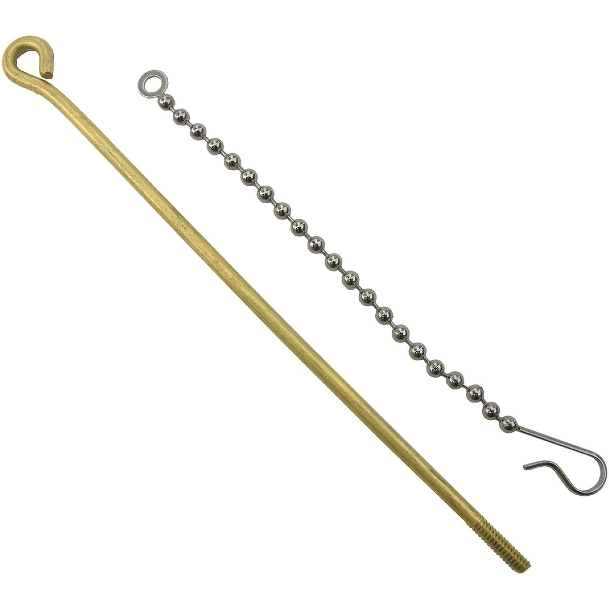 Toilet Tank Ball Lift Wire & Chain, Solid Brass