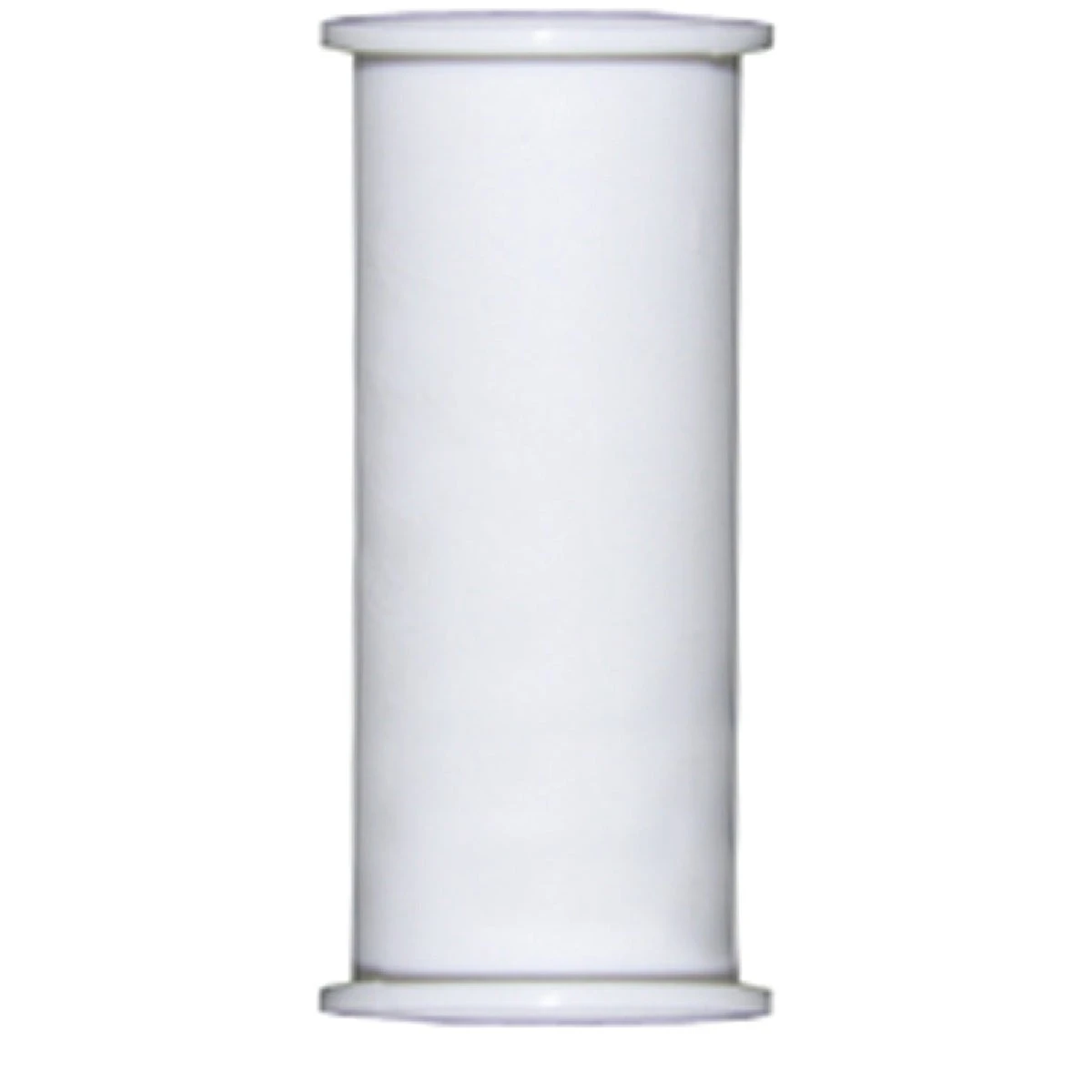 Kitchen Drain Tailpiece, Flanged, White PVC, 1-1/2 x 16 In.
