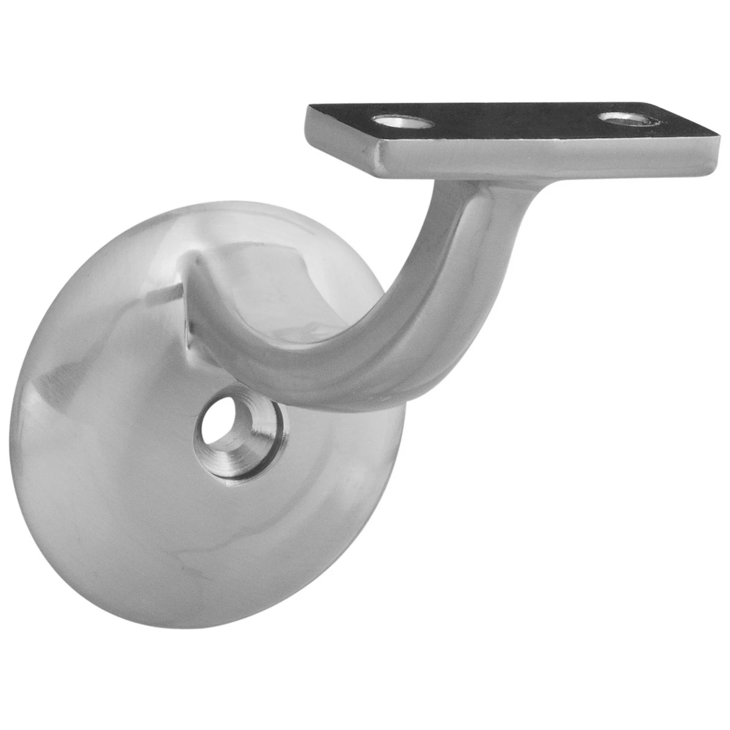 1-Pc. Handrail Bracket, Satin Nickel