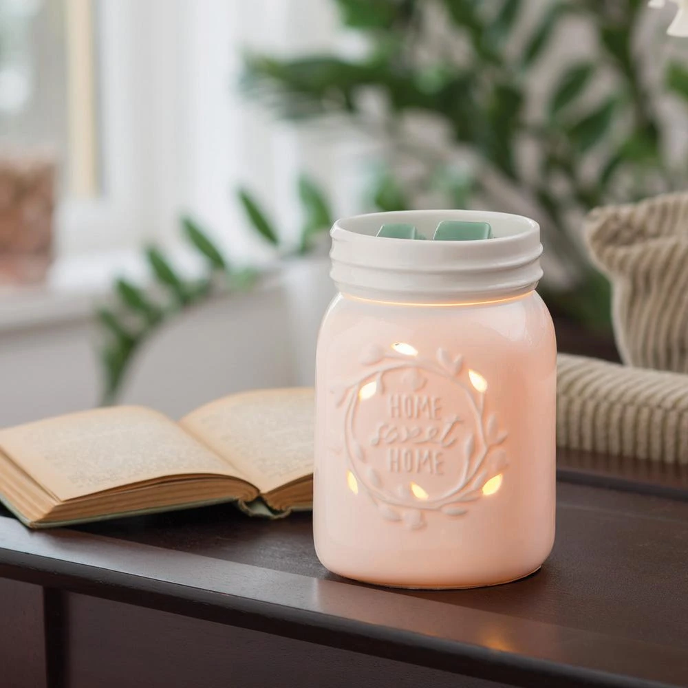 Mason Jar Porcelain Fragrance Warmer