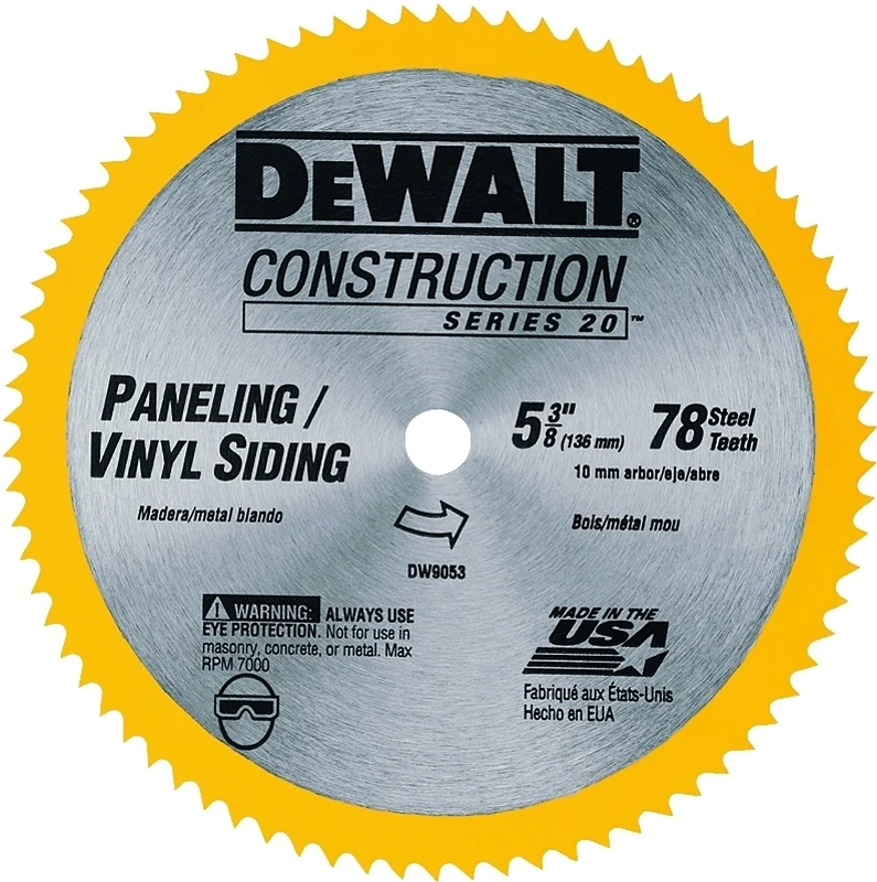 Cordless Saw Blade, 80-Tooth x 5-3/8 In.