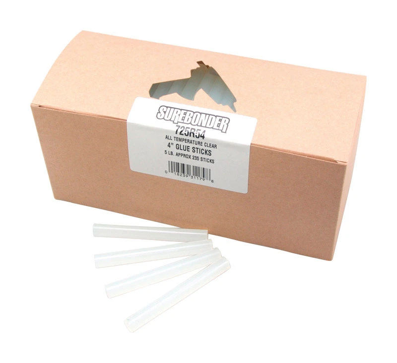 Mini Glue Sticks, 0.44 x 4 In., 235-Ct.