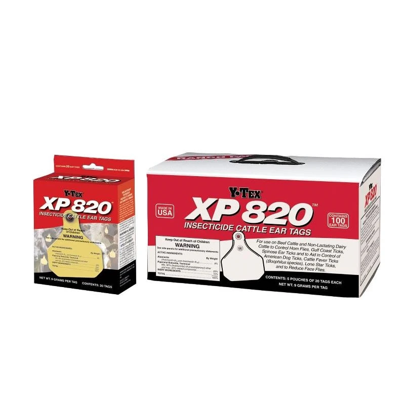 XP820 Insecticide Tag, 20-Pk.