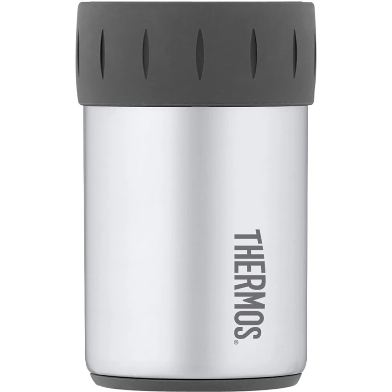 Beverage Can Insulator, Stainless Steel, 12-oz.