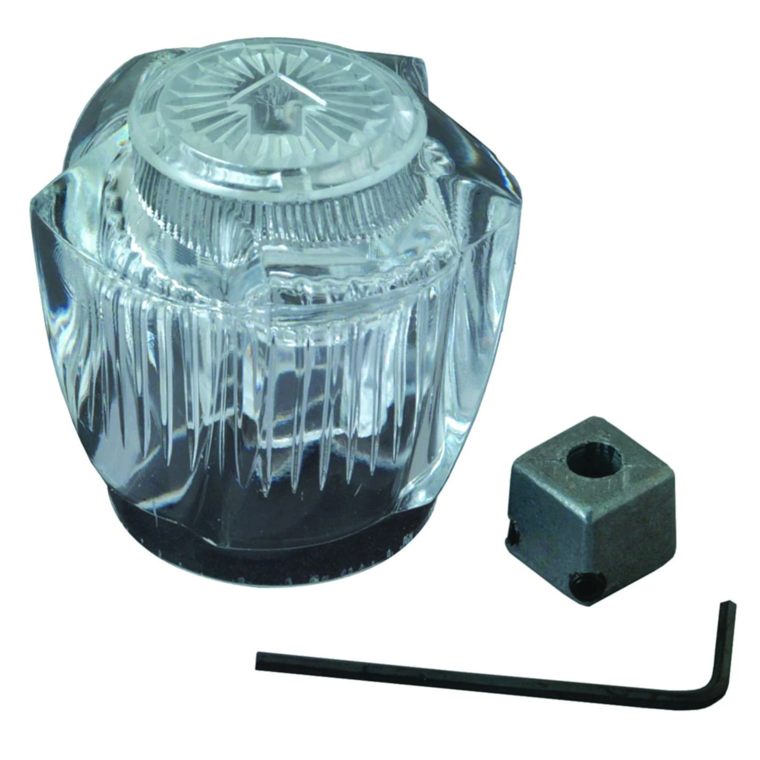 Lavatory Sink/Tub/Shower Diverter Handle, Acrylic