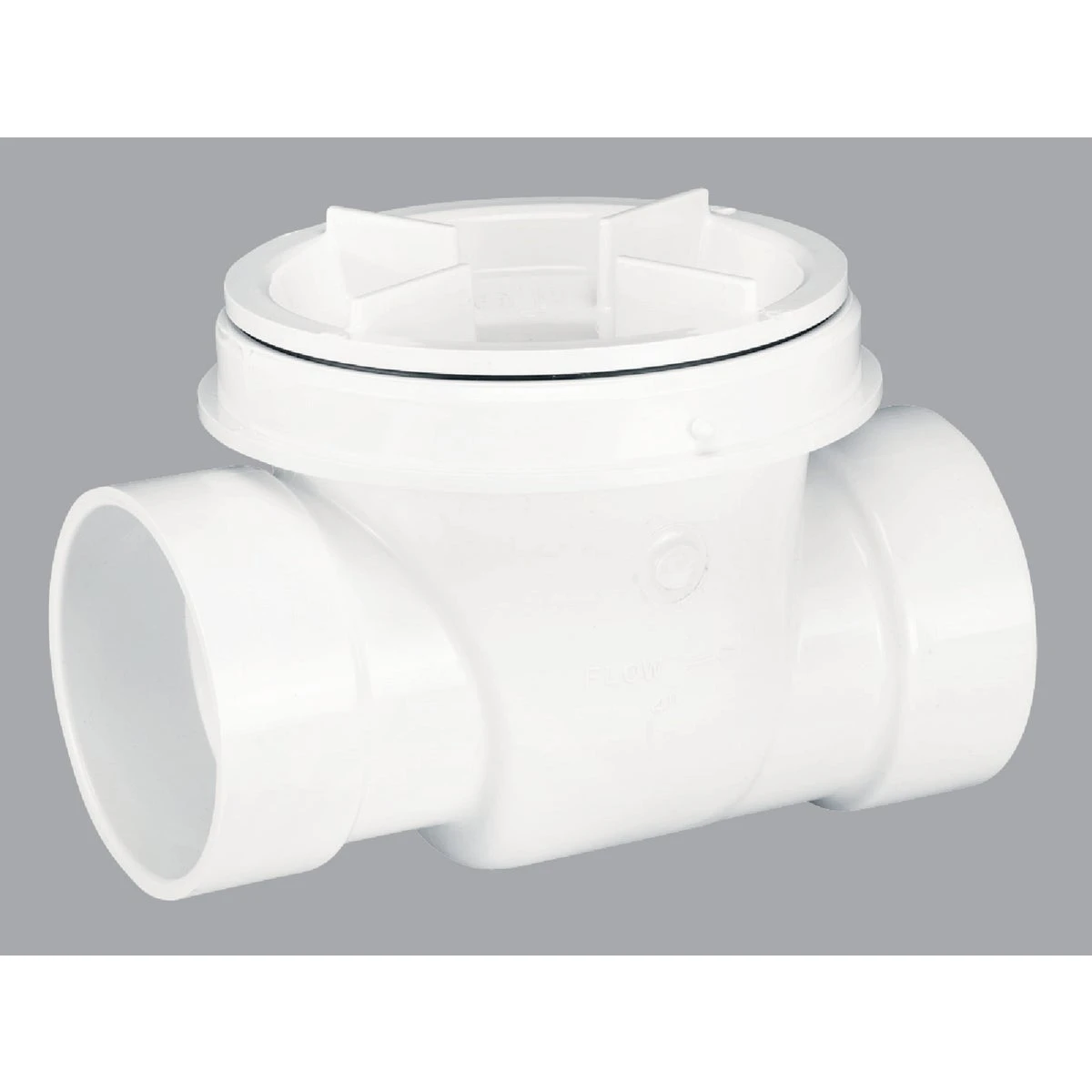 PVC Backwater Valve, 4 In.