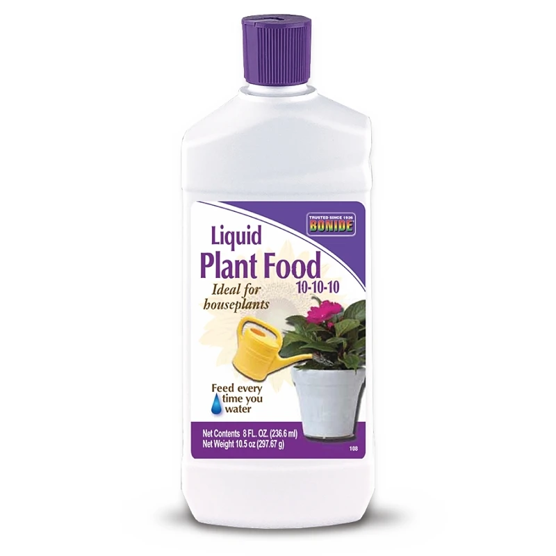 Houseplant Food, 10-10-10, 8 oz.