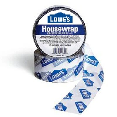 House-Wrap Tape, 3-In. W x 165-Ft. L