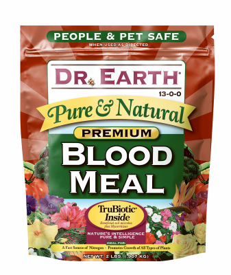 Blood Meal Organic Fertilizer, 13-0-0, 2 Lb. Box