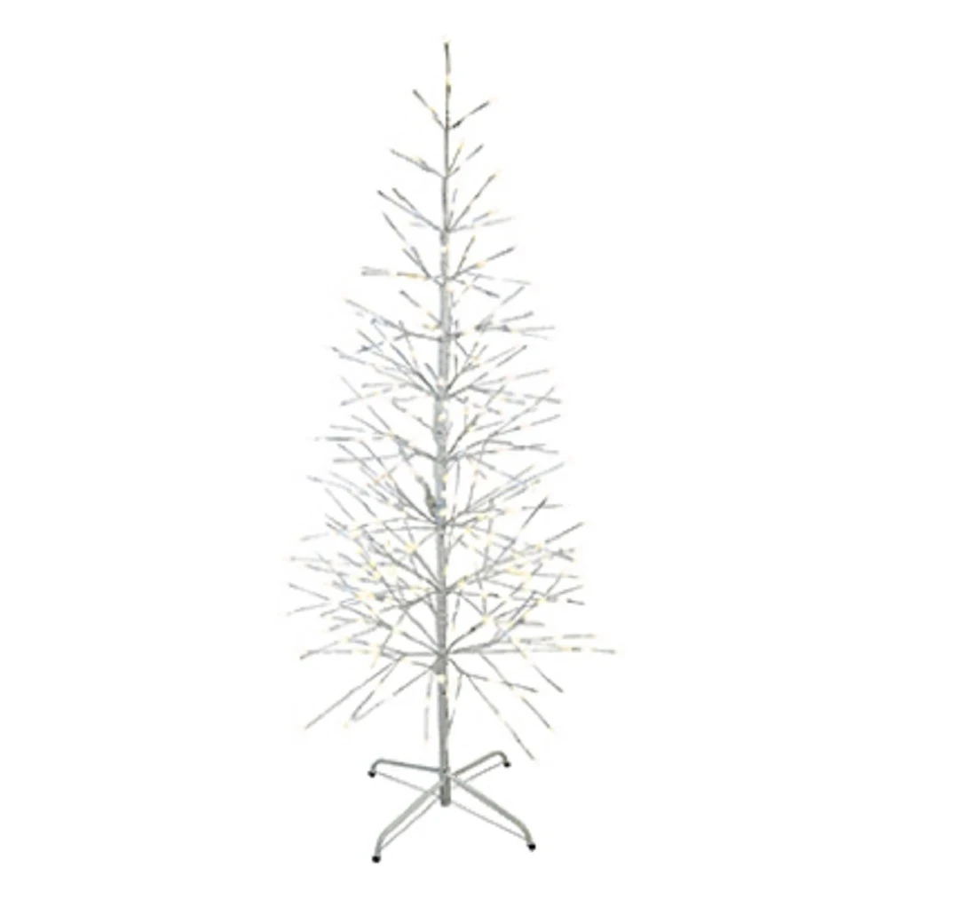 LED Lighted Birch Tree, Warm White, 42-In.