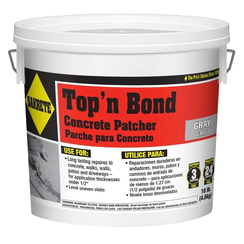 Top 'N Bond Concrete Patcher, 10 Lbs.