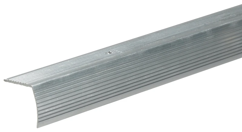1-1/8 x 36-Inch Silver Stair Edge