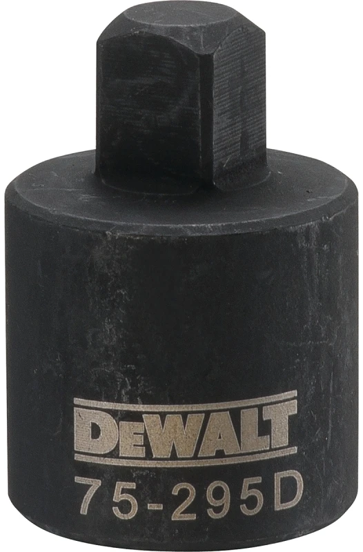 Impact Reducing Adapter, Black Oxide, 3/4 x 1/2 In.