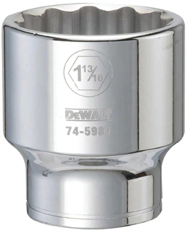 Socket, 12-Point, 3/4 In. Drive, 1-13/16 In.