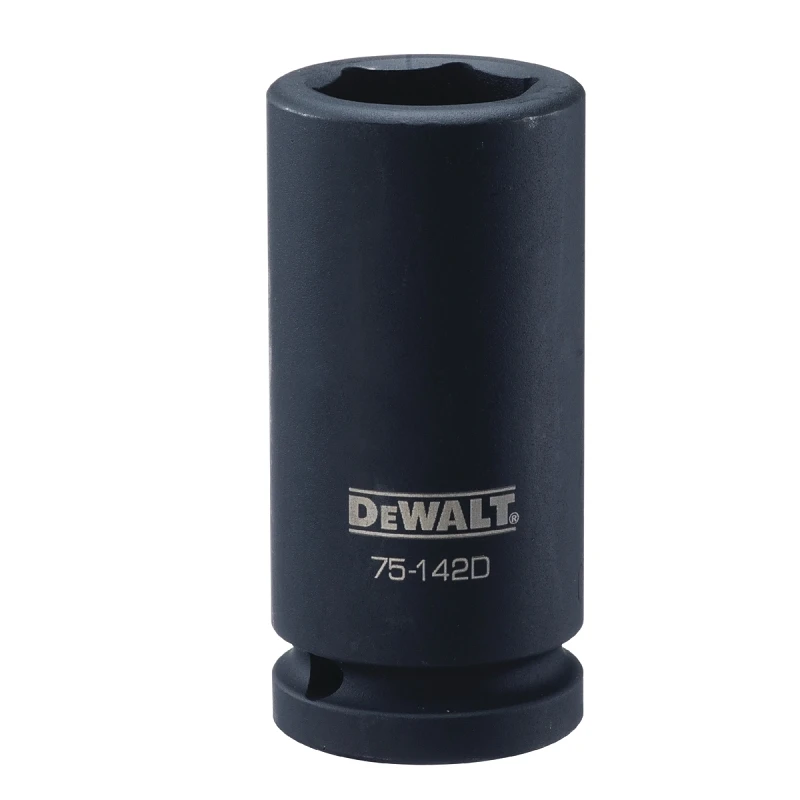Metric Deep Impact Socket, 6-Point, 3/4 In. Drive, 25mm