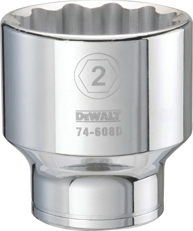 Socket, 12-Point, 3/4 In. Drive, 2 In.