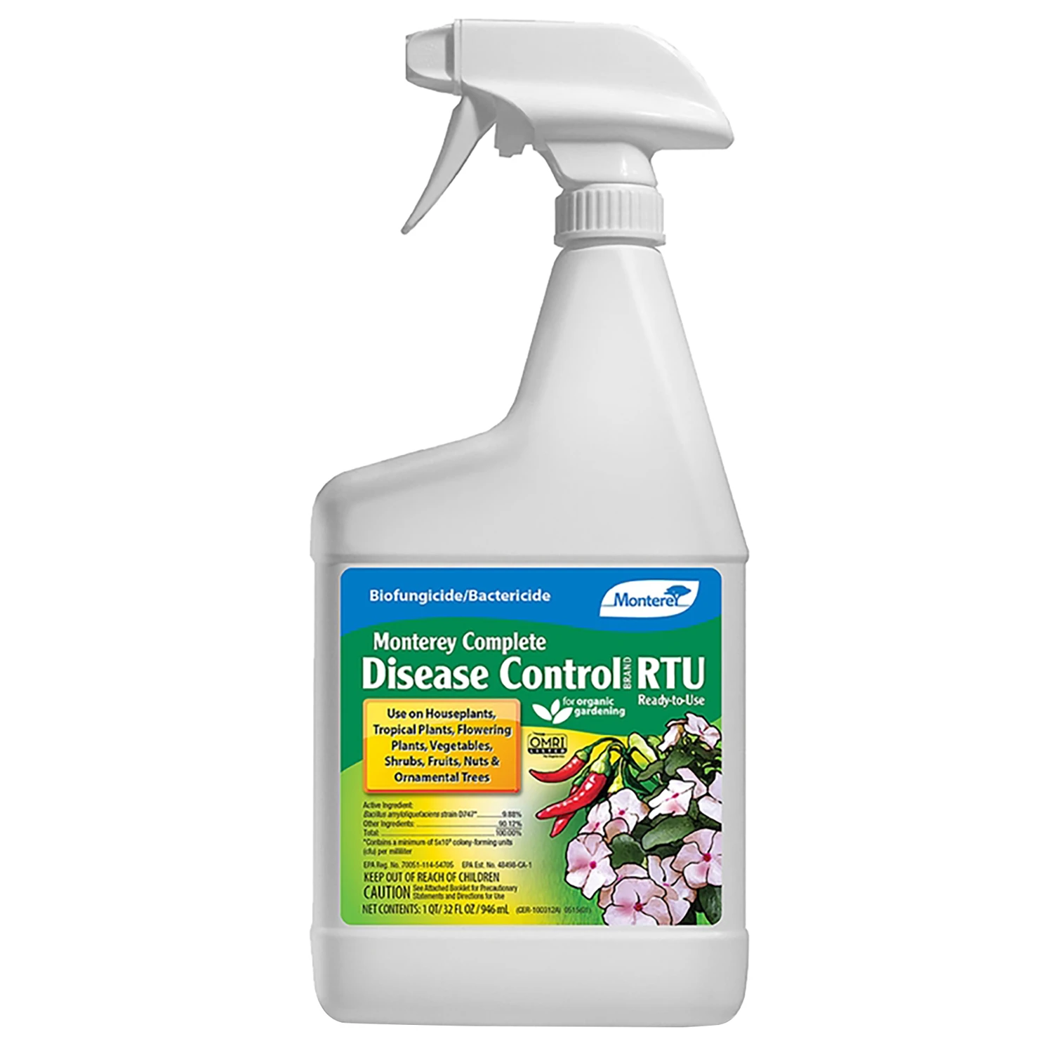 Plant Complete Disease Control, Organic, Ready-to-Use, 32 oz.