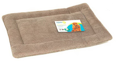 Aspen Pet Dog Kennel Mat For Dogs 90-125 Pounds, Tan Color