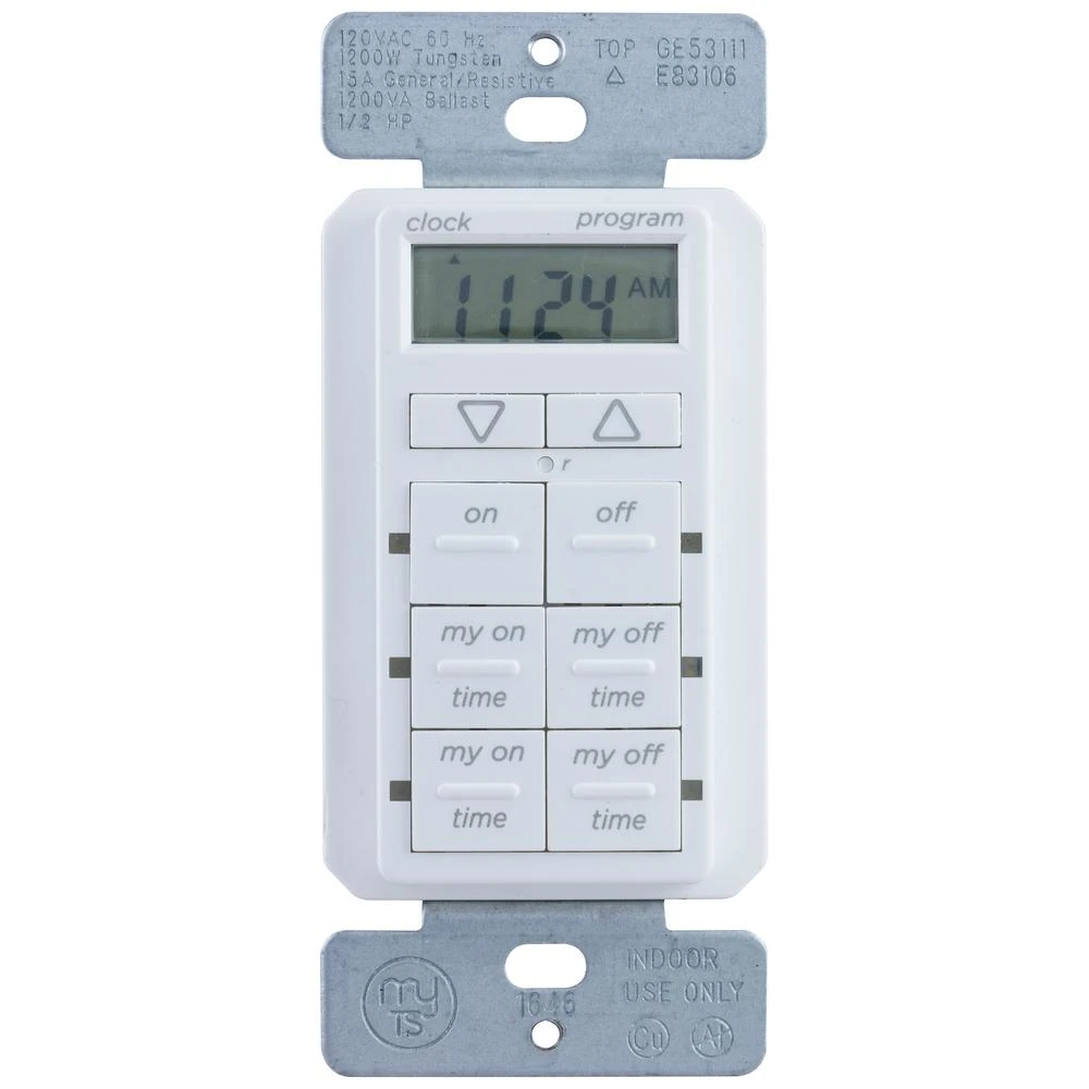In-Wall Digital Touch Timer, Indoor