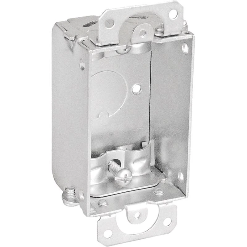 1-gang Welded Steel Electrical Wall Box For New Work