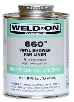 10835 Pt Clear Shower Pan Cement For Durable Bonding