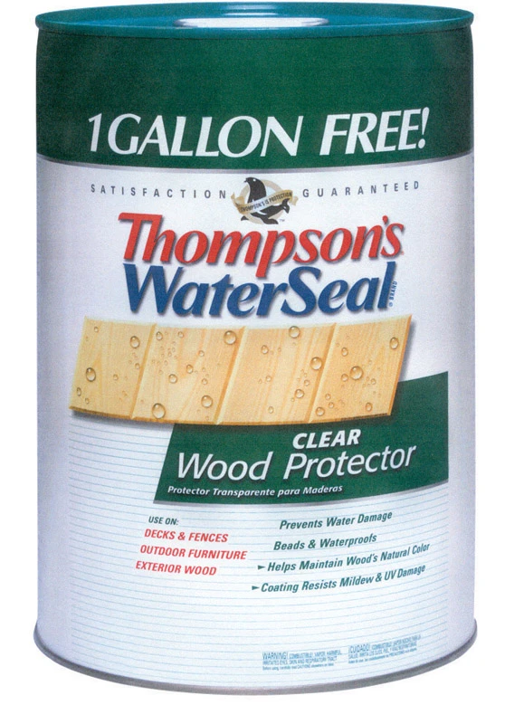 Clear Oil-based Waterproofer Wood Protector 6 Gallon Container