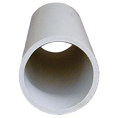 Schedule 40 DWV PVC Pipe, Plain End,?4-In. x 10-Ft.