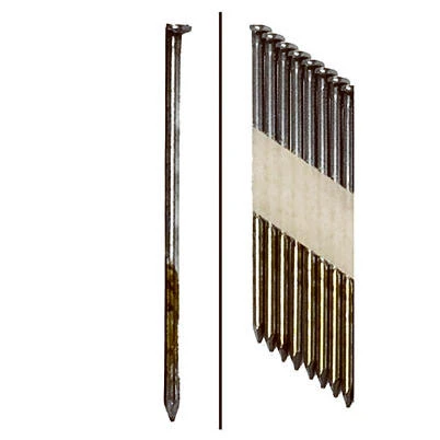 Collated Framing Nails, Paper Tape, Smooth, Brite, 3-In. x .131, 2,500-Ct.