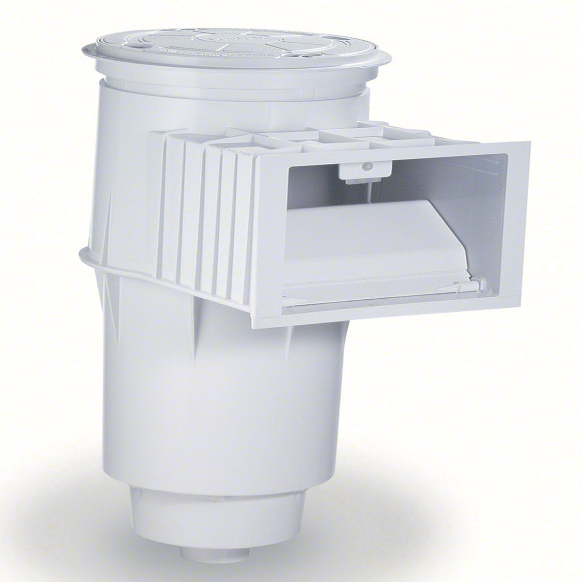 Admiral S20 2 Inch Socket Concrete Skimmer With Circular Weir - Tan