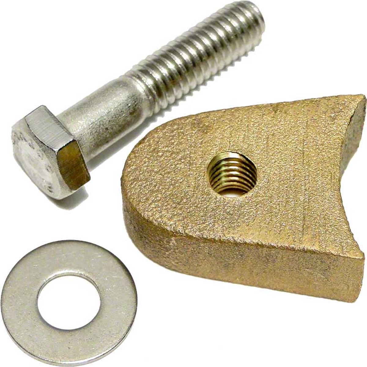 Anchor Wedge PW-Frost - Brass - 1-5/16 Inch