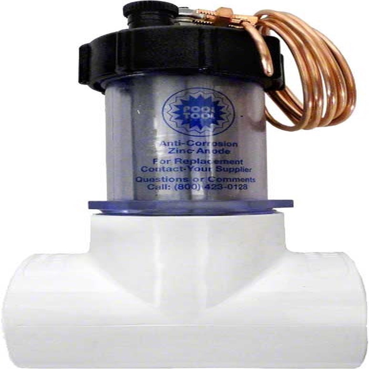 Anti-Electrolysis 2 Inch Slip Zinc Anode - New Installation