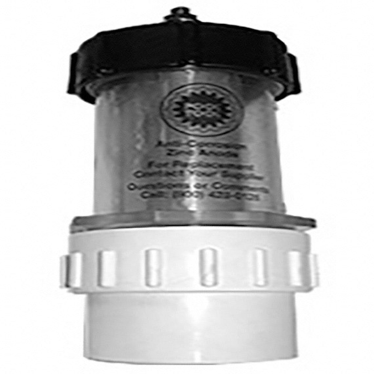 Anti-Electrolysis Spigot Zinc Anode - 2 Inch Tee