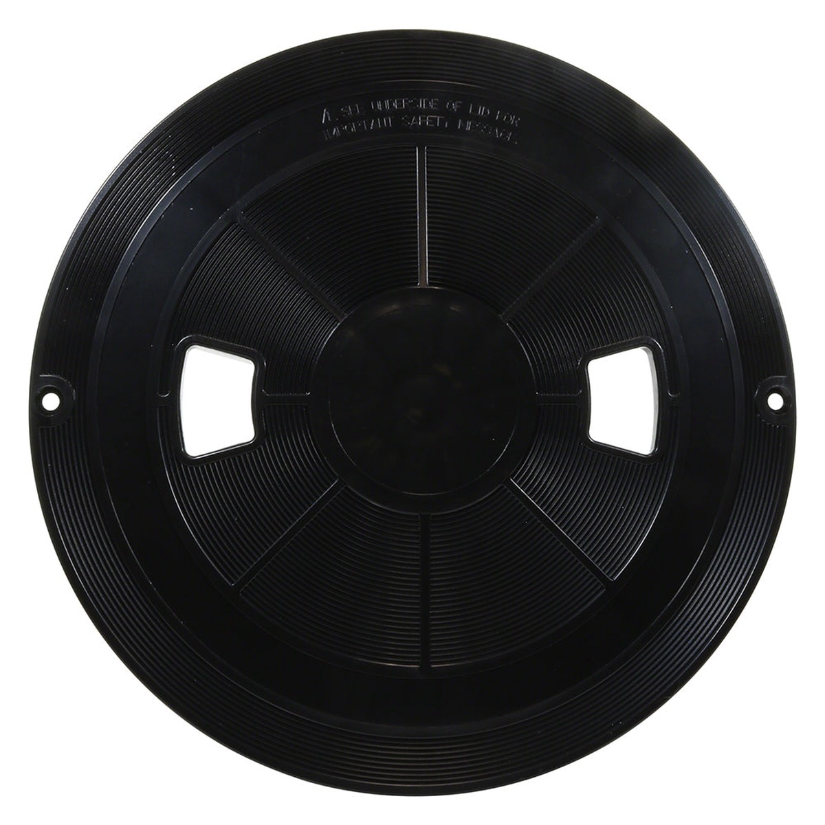 AquaStar Round Skimmer Lid - Black
