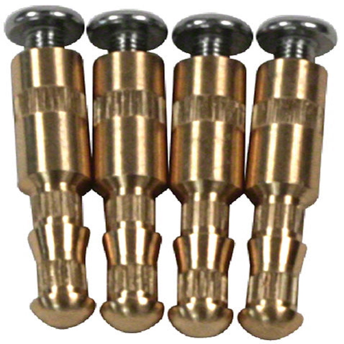 Brass Inserts and Screws for Suction Outlet Retrofits - Pack of 4