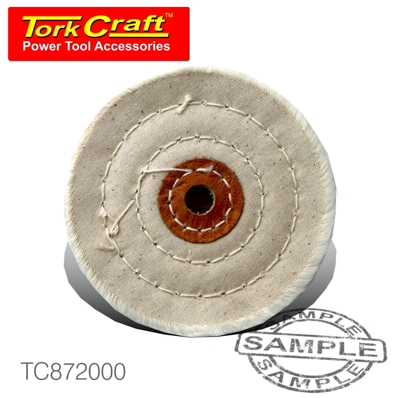 BUFFING PAD – MEDIUM 100MM TO FIT 12.5MM ARBOR/SPINDLE