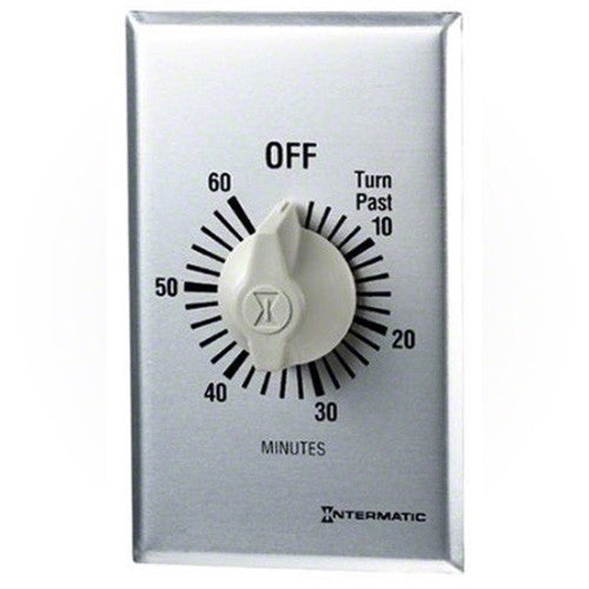 Commercial Spring Wound Countdown Timer - 60 Minute DPST - 125-277 Volts