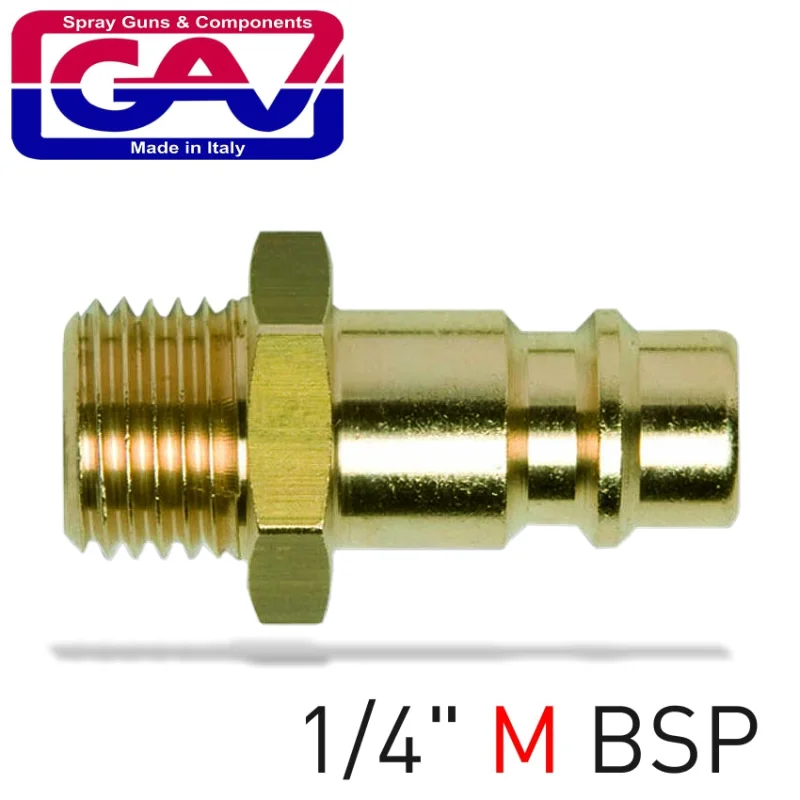 CONNECTOR BRASS 1/4’M