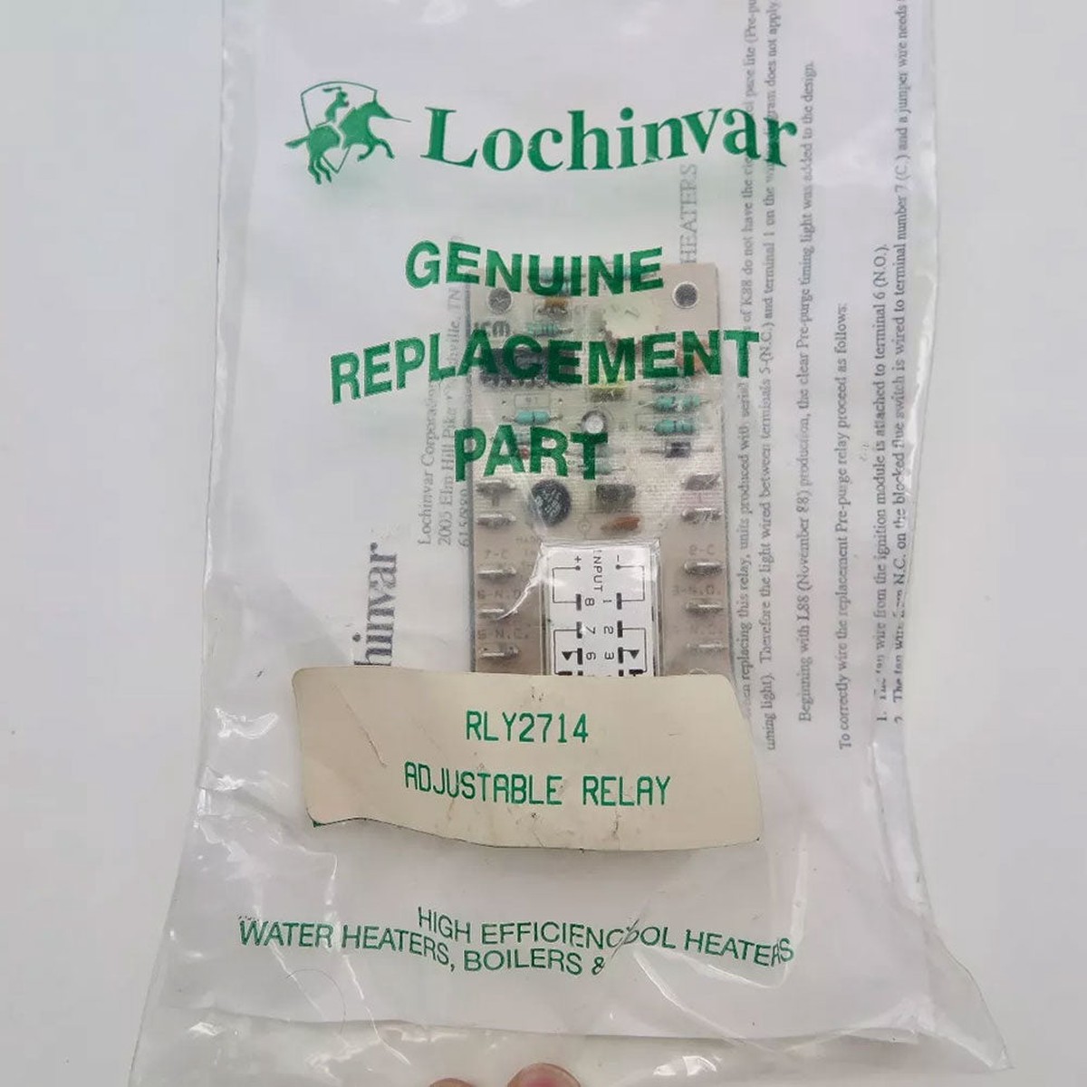 Copper-Fin II 501-2071 Time Delay Relay