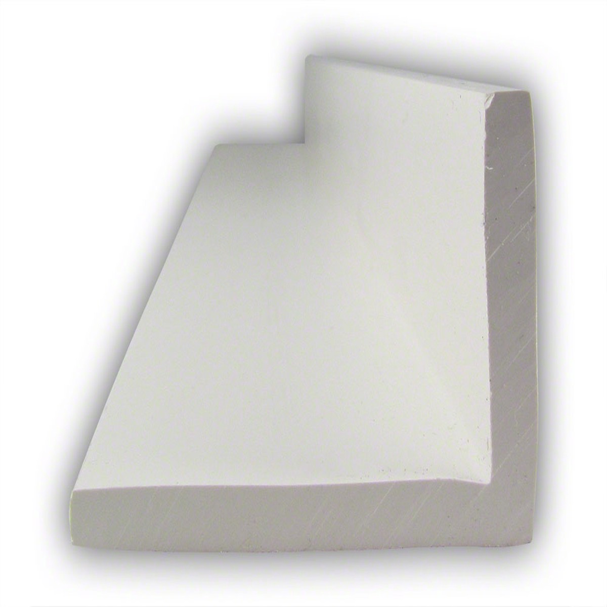 Curb Angle Edging No Tail - Bone - Sold Per Foot - Must Order in 10 Foot Increments