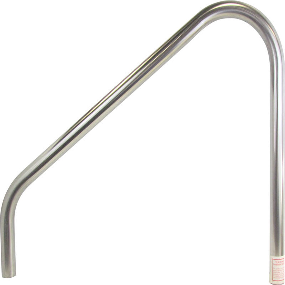 Deck Mounted 30 Inch Pool Stair Rails - 1.90 x .049 Inches - Pair