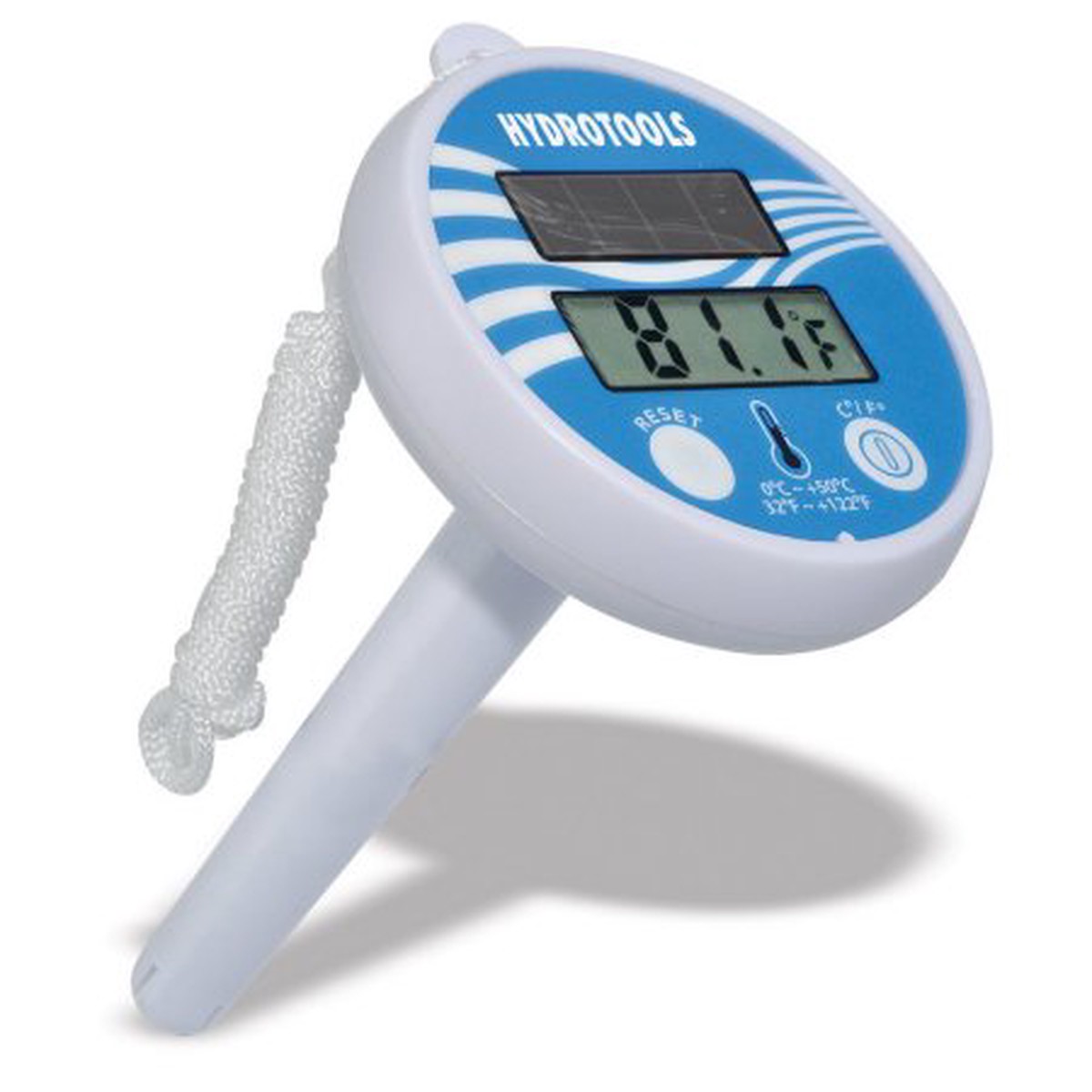 Digital Floating Thermometer - Solar and Battery Powered