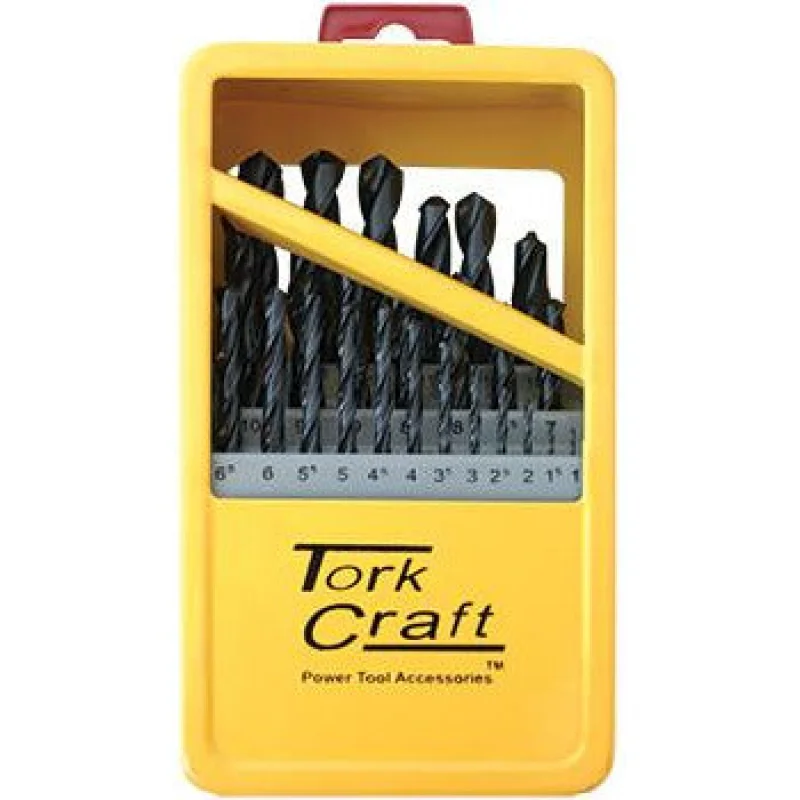 DRILL BIT SET 25PCE ROLL FORGED METAL CASE